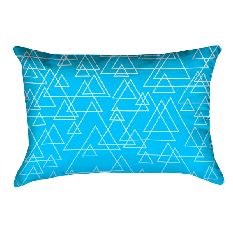 Coussin extérieur Katelyn Elizabeth, Bleu