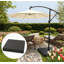 Poids lourds d'extérieur sable, poids de base du parasol 4 pièces, pour support de parasol