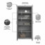 Armoire de rangement à 5 tablettes Huckins-664299823
