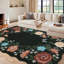 Tapis festonné Modern Floral-1706718512