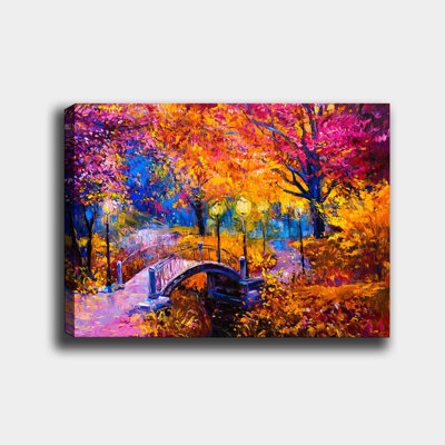 Stunning Decorative Canvas Painting, 27.6 x 39.4 Inches | 100% Cotton Canvas, 100% Wooden Frame (Thickness: 1.2 Inches) | Perfect for Living Room & Bedroom Decor, Vibrant Colors & Elegant Design