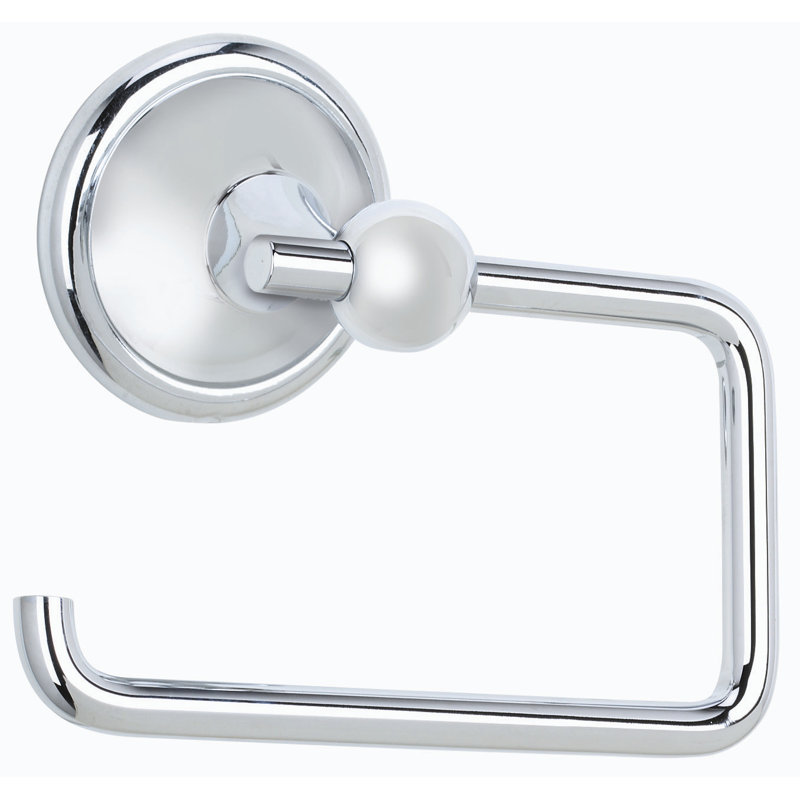 Yale Wall Mounted Single Post Paper Holder, Polished Chrome