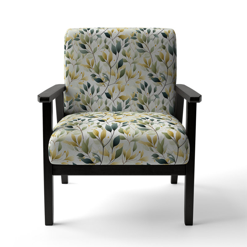 Fauteuil d'appoint rembourré moderne et contemporain Whispering Zen