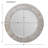 Wood Round Wall Mirror