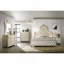 Table de chevet 2 tiroirs beige