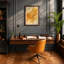 Flowing Amber Layers Abstract 1 Piece Single Picture Frame Wall Art-1965499504-1965499507