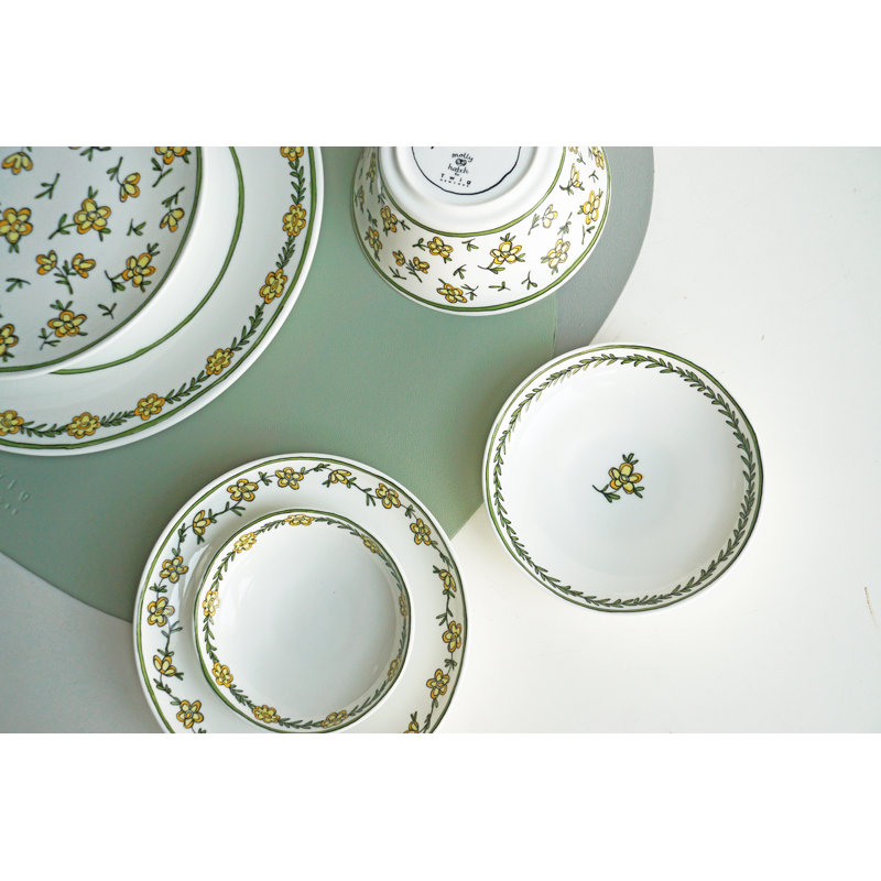 Daisy Chain Bone China Soup Bowl