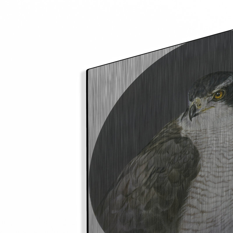 «Poised» par Joh Naito, H 12 po x l 12 po