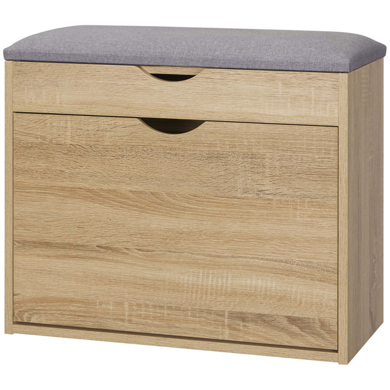 4 Pair Shoe Storage Bench