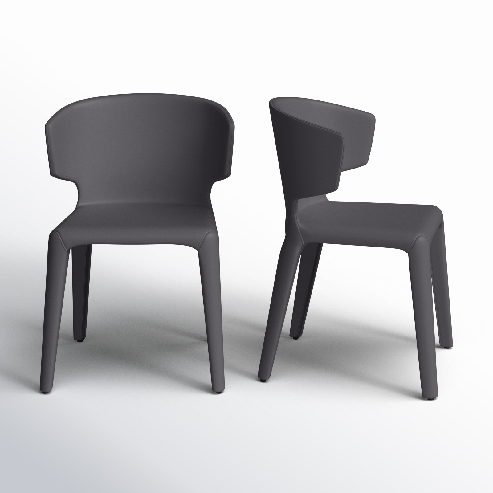 Cesar Side Chair, Gray