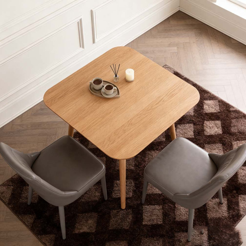 Square Dinning Table, Natural