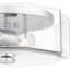 Abdelrauof 2-Light Polished Chrome Flush Mount Light-98691619