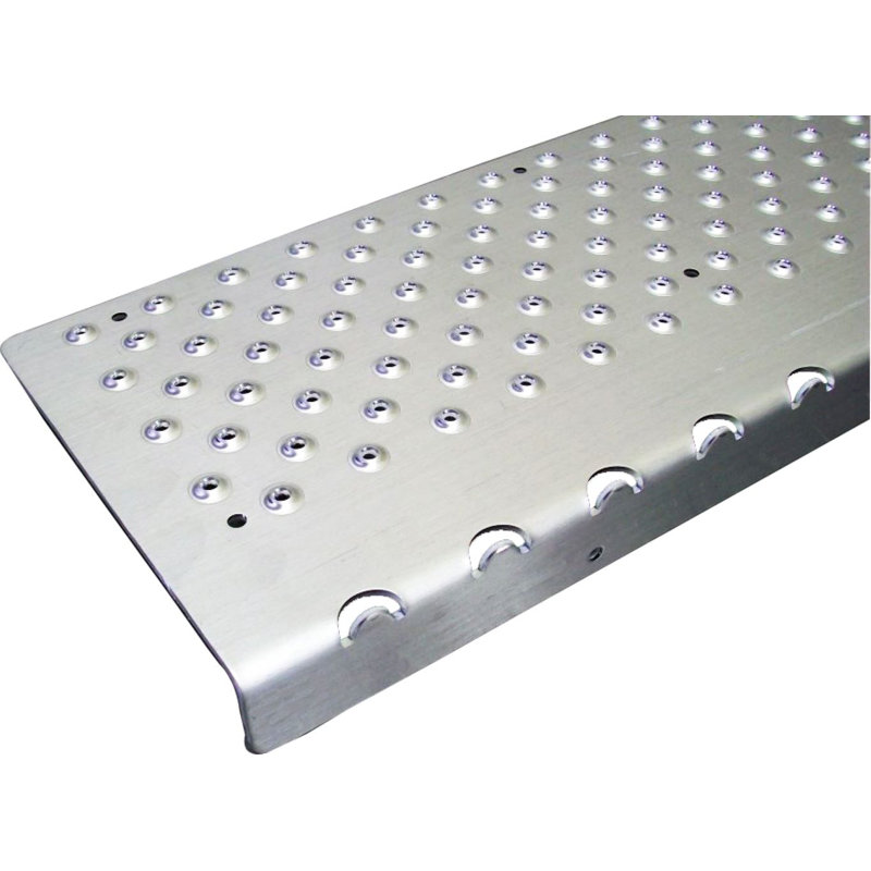 Handi Tread Non-Slip Tread Nosing, 30In X 6In, Silver, W/14 Screws