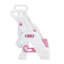 Siège de toilette pour tout-petit avec marchepied et poignées, rose-2011500906