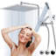 Pomme de douche réglable haute pression standard-81882138