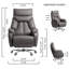 Fauteuil de bureau inclinable électrique Kinnls Coast-87146389