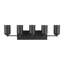 Éclairage pour meuble-lavabo 5 lumières Nola-95320084-95320085