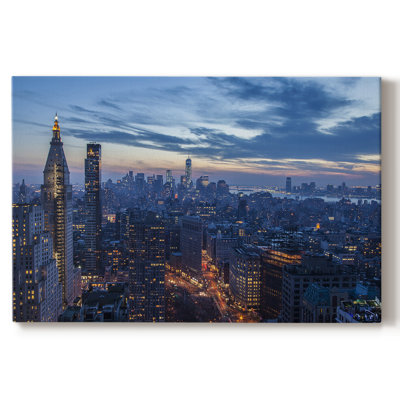 Twilight City - Cavas enveloppés de galerie
