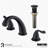 Karran Fulham 8 In. Widespread 2-Handle Bathroom Faucet With Matching Pop-up Drain-62934982