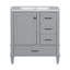 Bathroom Vanity , Modern Bathroom Cabinet With Sink Combo Set, Bathroom Storage Cabinet With A Soft Closing Door And 3 Drawers, Solid Wood Frame-1419262136