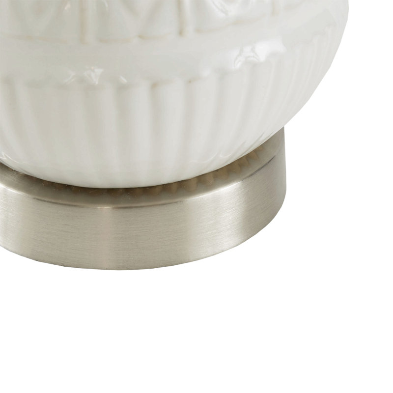 Gypsy Embossed Boho Table Lamp