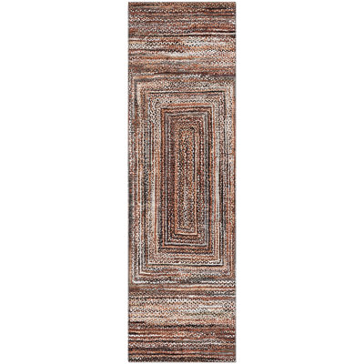 Premium Machine Washable Bucz AMF1725 Geometric Rug