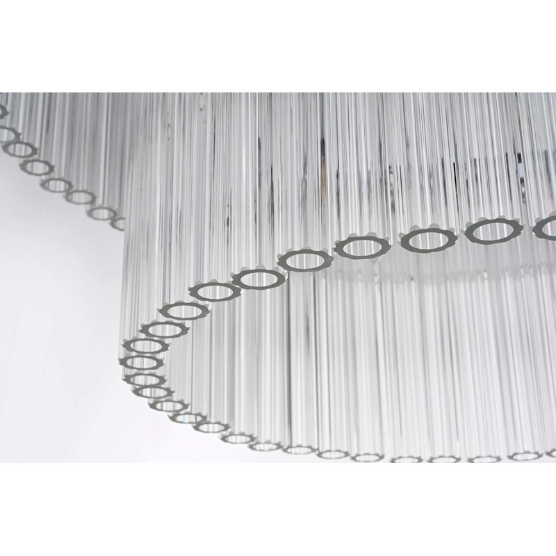 Lustre Harlow 24 po en chrome, Chrome chrome