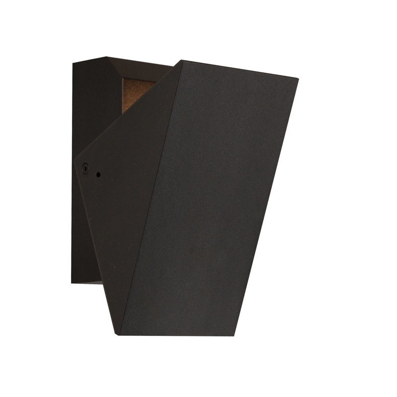 Support mural Alumilux, Noir, H 5,25 po x l 3 po x P 2,75 po