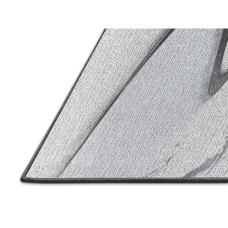 Tapis de l’hiver, espace blanc, Rectangle 2 pi x 3 pi