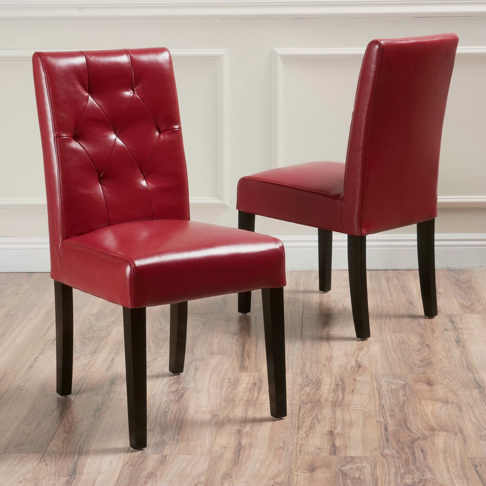 Red Barrel Studio® TUFTED DINING-BUTTONS( SET OF 2 ) | Wayfair