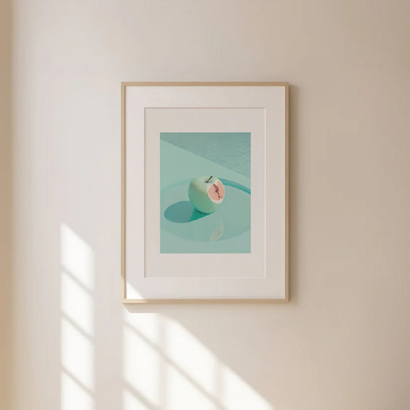 Wandering Apple Print, 30cm H x 21cm W