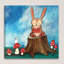« lapin story » par andrea doss, reproduction d’art sur toile tendue-17647714