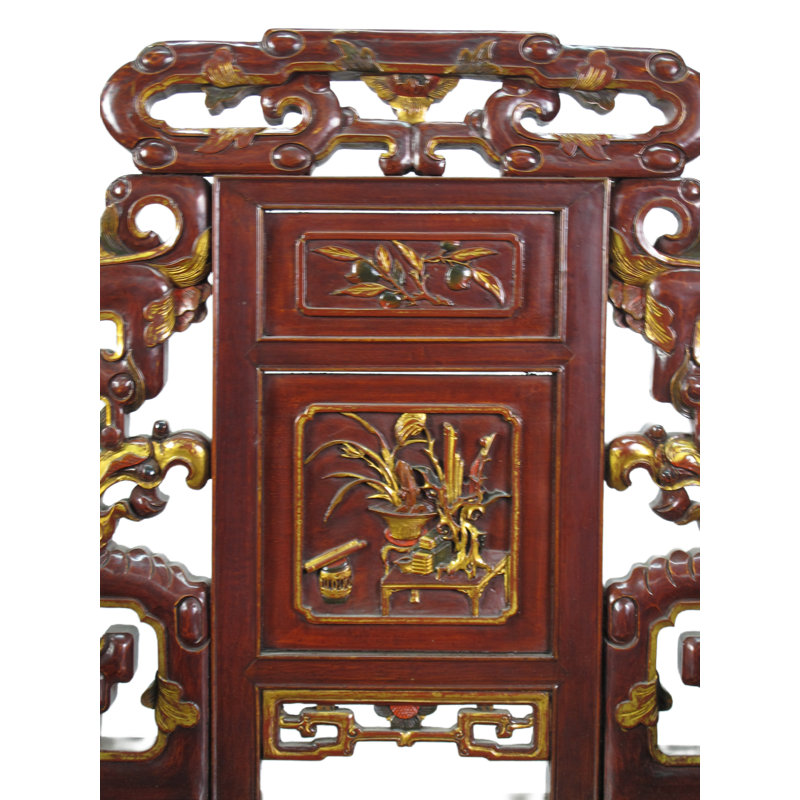 Asian Classic Solid Wood Arm Chair