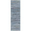 Denyer Geometric Handmade Flatweave Recycled P.E.T. Area Rug in Blue/Gray-739327489