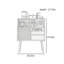 Buffet décoratif moderne et minimaliste