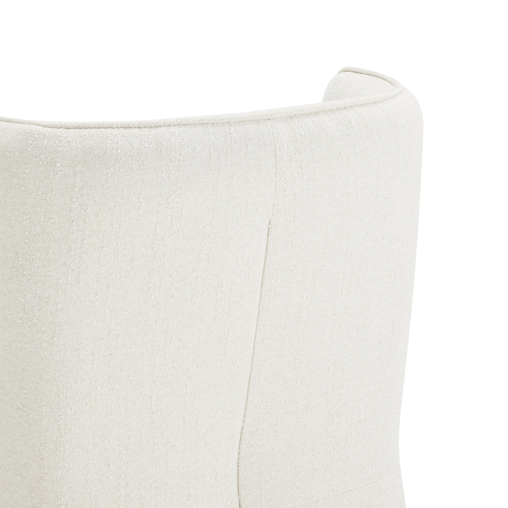 Sardinia Upholstered Dining Chair With Casters - Thumbnail 2