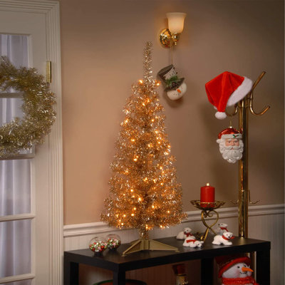 Arbre de Noël artificiel illuminé 4 pi