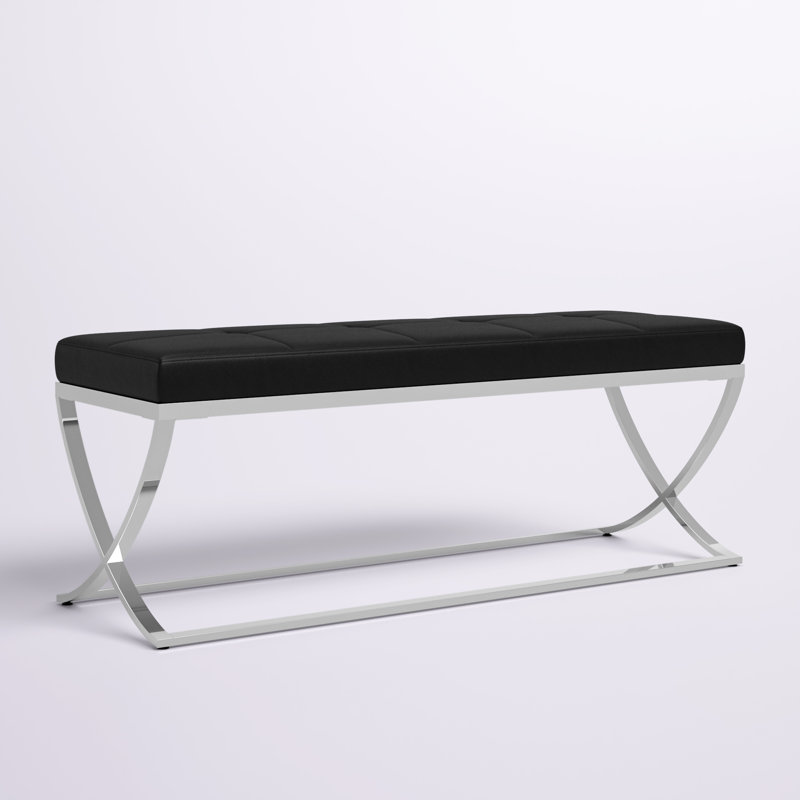 Banc à 2 places Beele, Noir