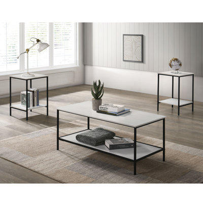 Ensemble de tables basses 3 pièces Ayton