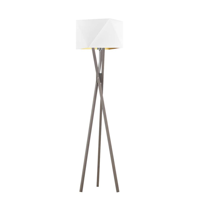 Ravi 150cm Tripod Floor Lamp, Green, Grey