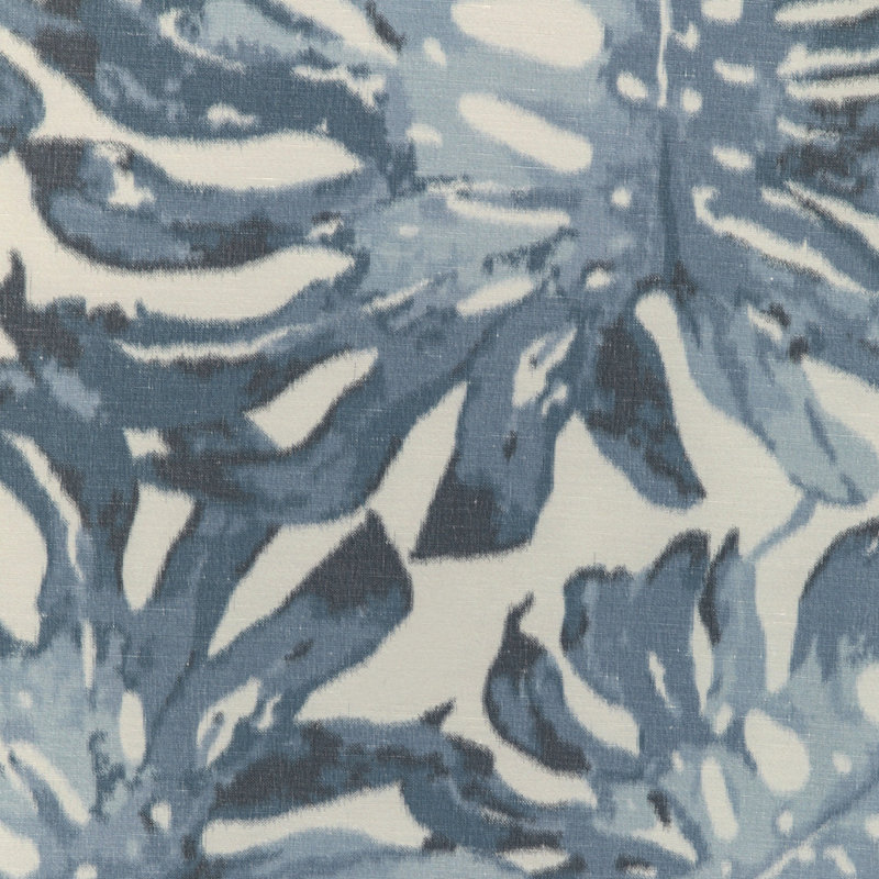 Mindoro Calapan Print Fabric, Blue