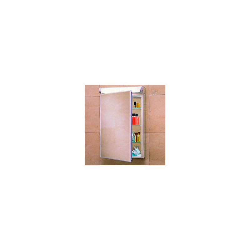PLM24 Series Medicine Cabinet, Beveled, White