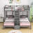Wood Twin Over Twin & Twin Bunk Bed With Built-In Staircase-265583956
