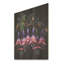 Fleurs de fuschia mauves et noires - Fuschia sur bois-97486126