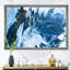 Raoul blanc, gris et blanc, marbre peint à la main acrylique III - reproduction d'art sur toile-51145501-51145500