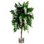 130cm Faux Wisteria Tree in Metal Pot-113668734