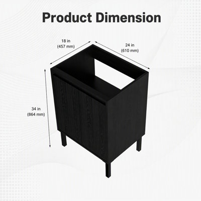 24 Inch Bathroom Vanity Without Sink