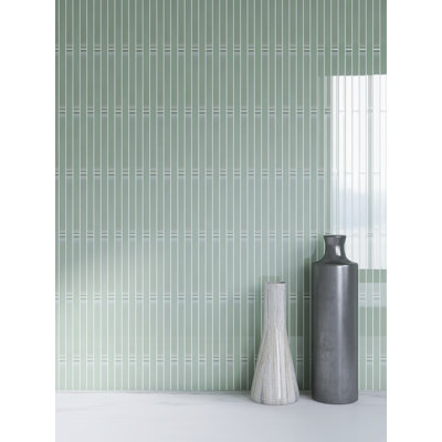 Carrelage en verre 12 "x 0,5"