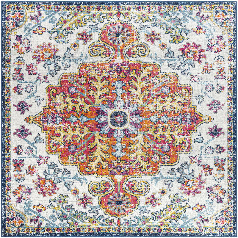 Wynings Oriental Area Rug, Square 152 cm