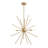 4 - Light Dimmable Sputnik Sphere Chandelier